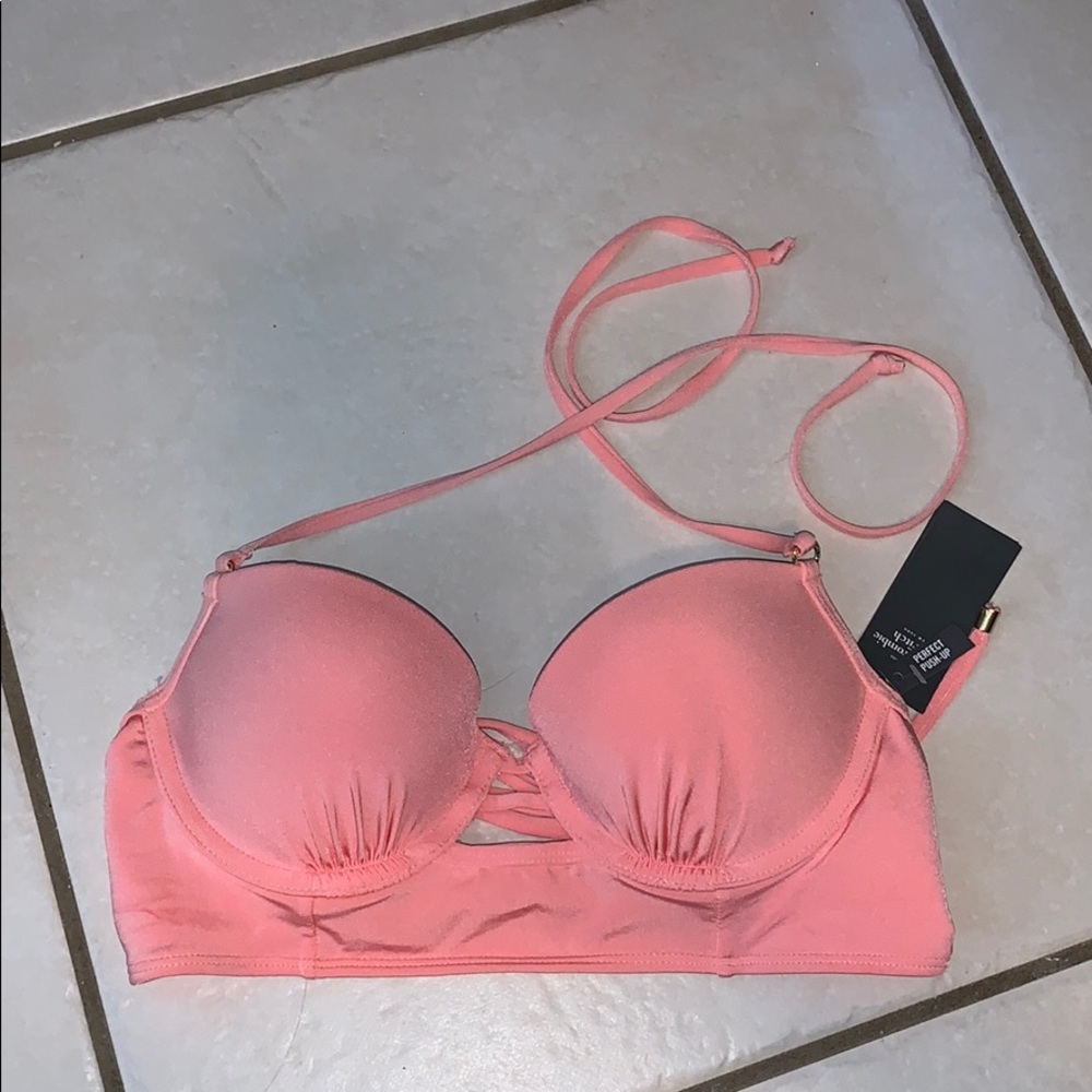 Abercrombie push up swim top 34B